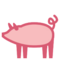 Pig emoji on HTC